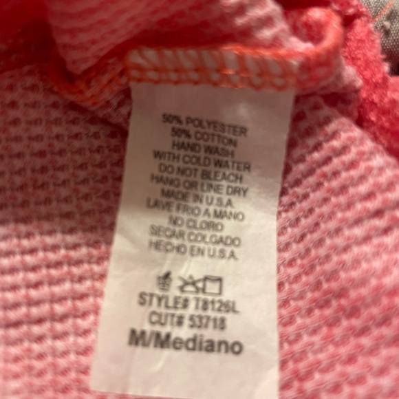 MST coral star print tank top size medium - Picture 8 of 8